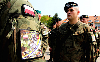 Żołnierze ruszają na Łotwę. W Braniewie pożegnano zmianę Polskiego Kontyngentu Wojskowego